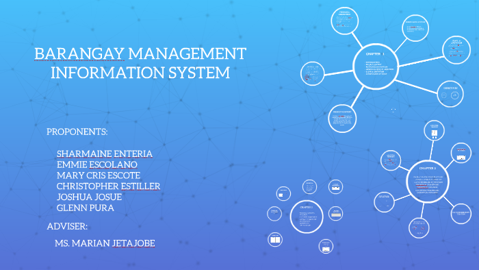 barangay management information system thesis