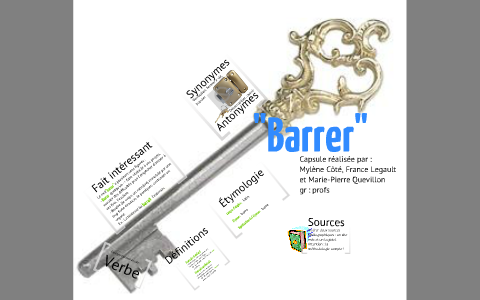 comment barrer un mot word