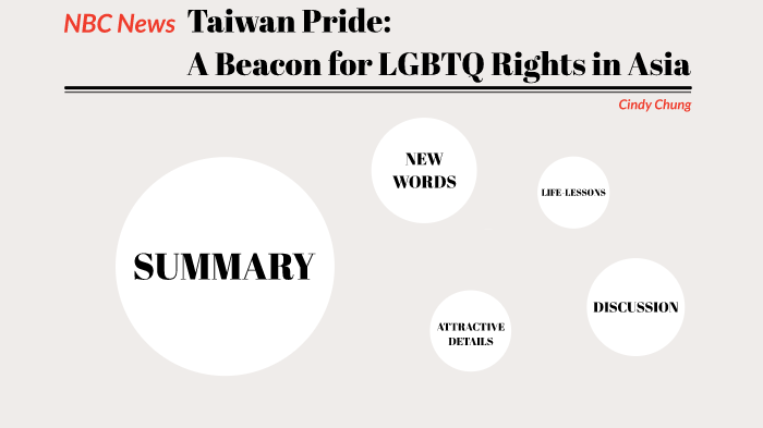 Taiwan Pride: Bigger Than Ever and a Beacon for LGBTQ Rights in Asia by ...