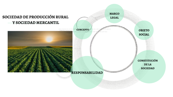 SOCIEDAD DE PRODUCCIÓN RURAL Y SOCIEDAD MERCANTIL by GERARDO MONTES on