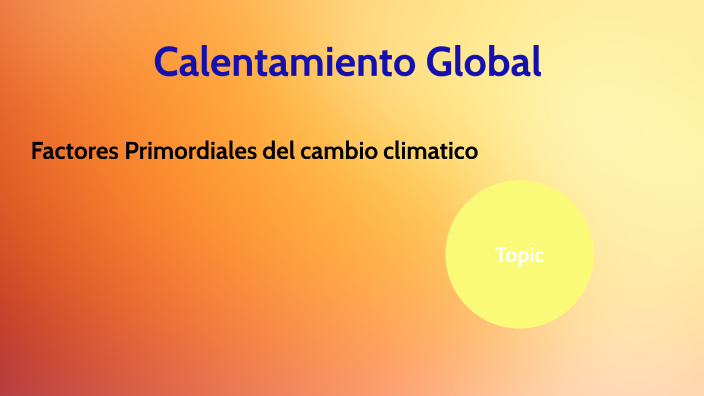 El Calentamiento Global by Alejandra VC on Prezi