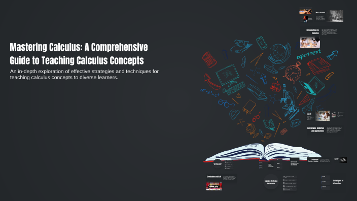 Mastering Calculus: A Comprehensive Guide to Teaching Calculus Concepts ...