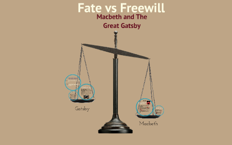 fate vs free will thesis statement