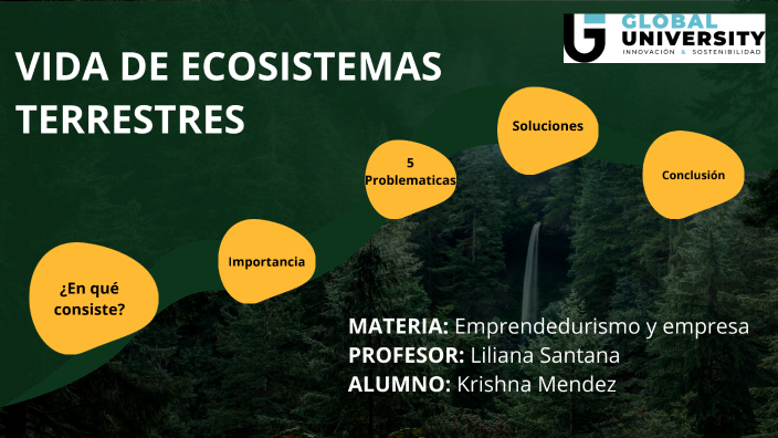 ODS 15 vida de ecosistemas terrestres by Krishna* MENDEZ FUENTES on Prezi