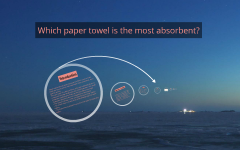 Paper towels absorb water because the fibres used to make th by