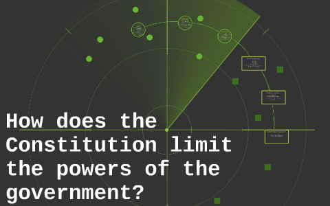 How Does The Constitution Limit The Powers Of The Government By Jason ...