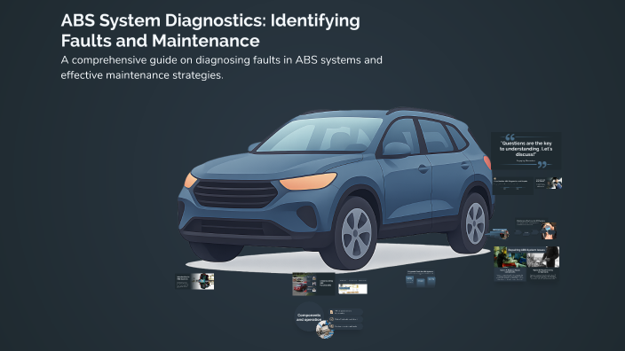 ABS System Diagnostics: Identifying Faults and Maintenance by Ahmed ...