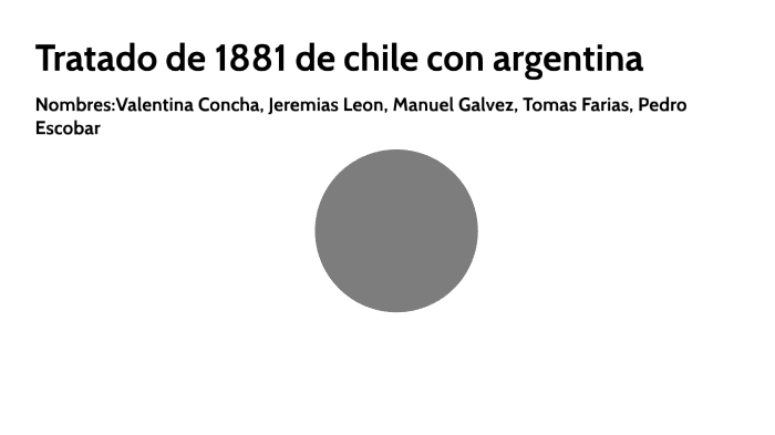 tratado de 1881 de argentina by Valentina Concha on Prezi