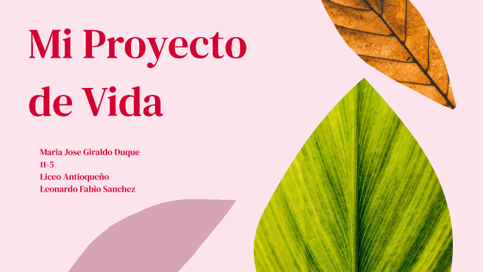Mi Proyecto de Vida by Ana López on Prezi