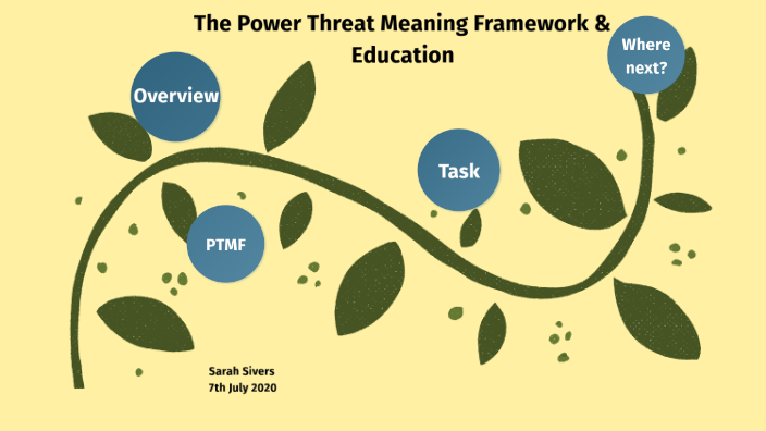 The Power Threat Meaning Framework & Education by Sarah Sivers on Prezi
