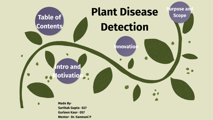 Plant Disease Detection using Deep Learning by Sarthak Gupta on Prezi
