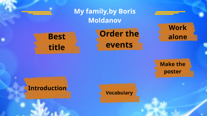 My family,by Boris Moldanov by Marat Azhar on Prezi