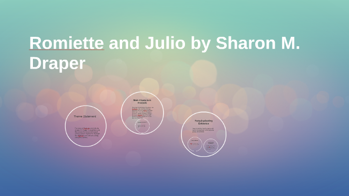 Romiette and Julio by Sharon M. Draper