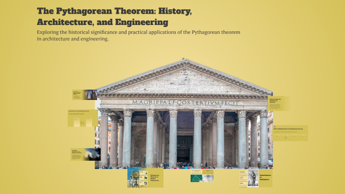 The Pythagorean Theorem: History, Architecture, and Engineering by Nina ...