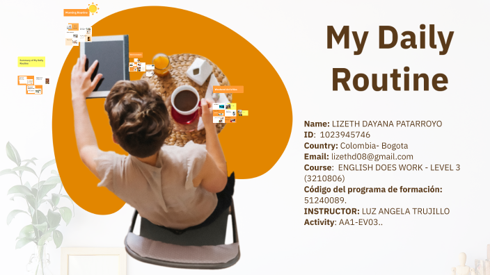 My Daily Routine by LIzeth Patarroyo on Prezi