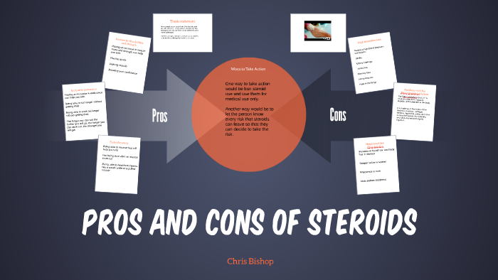 Pros and Cons of Steroids by Chris Bishop on Prezi