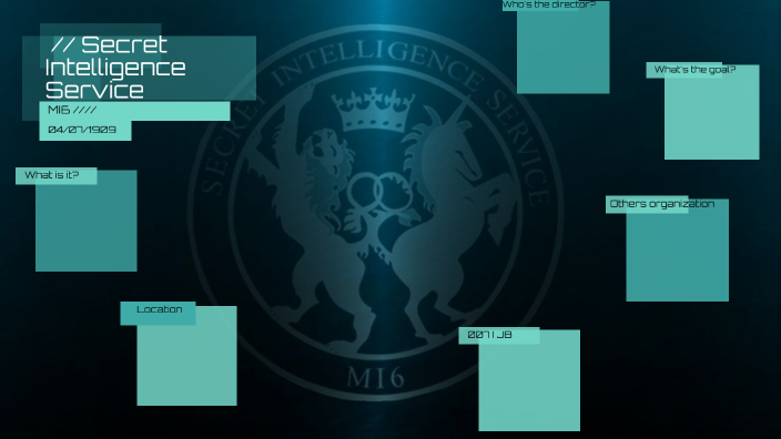 Secret Intelligence Service by thomas* on Prezi