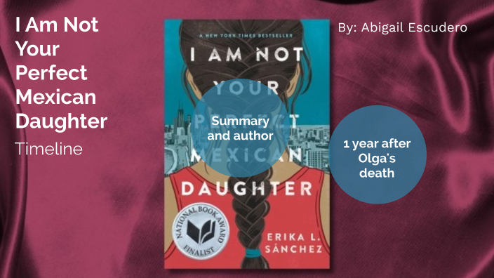 I Am Not Your Perfect Mexican Daughter Timeline By Abigail Escuderonunez