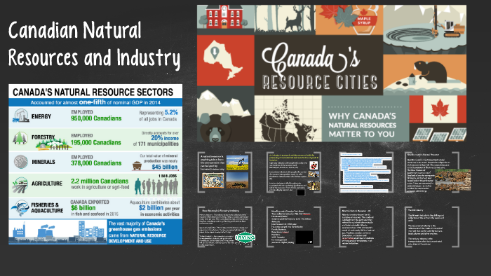 Canadian Natural Resources And Industry By Jared Budd On Prezi