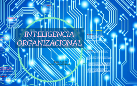 INTELIGENCIA ORGANIZACIONAL by Sara Acero