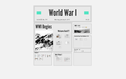 World War I by on Prezi