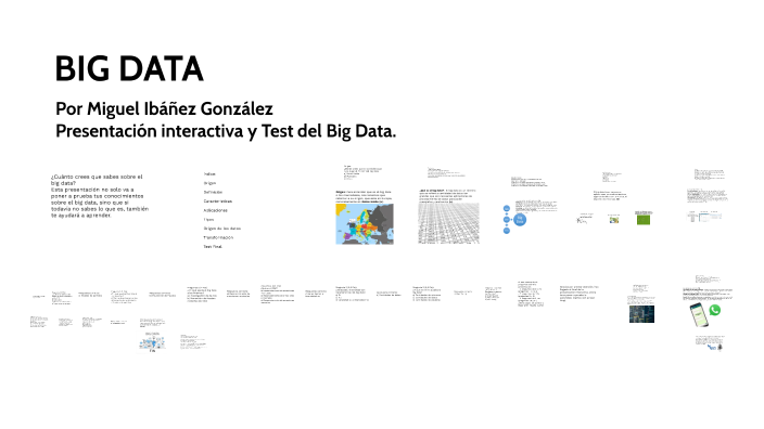 Big Data by Miguel Ibáñez on Prezi