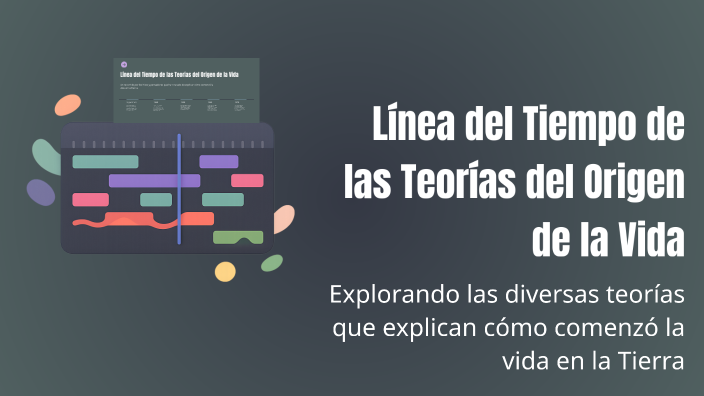 Línea del Tiempo de las Teorías del Origen de la Vida by Edwin Pari ...