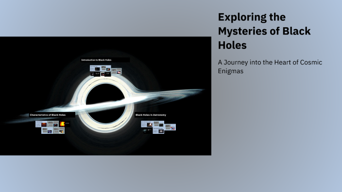 Exploring the Mysteries of Black Holes by Esma Tezcan on Prezi