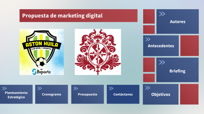 Propuesta de marketing digital by Daniel Vasquez on Prezi