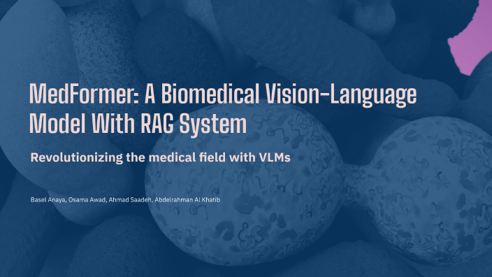 MedFormer: A Biomedical Vision-Language Model With RAG System by ...
