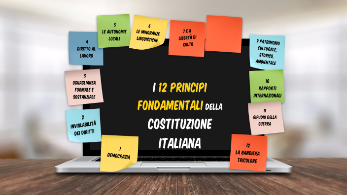 I 12 Principi Fondamentali Della Costituzione Italiana Riassunto i 12 principi fondamentali by Laura Cimmino on Prezi