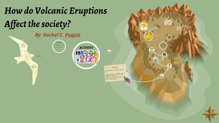 How do Volcanic Eruptions Affect the society? by Rachel Poquiz