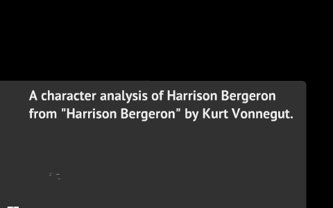 harrison bergeron characters