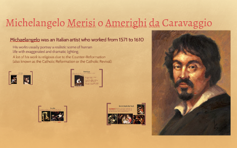 Michelangelo Merisi o Amerighi da Caravaggio by Jason Bergman