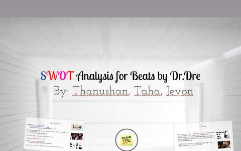 SWOT Analysis for Beats By Dr.Dre by 