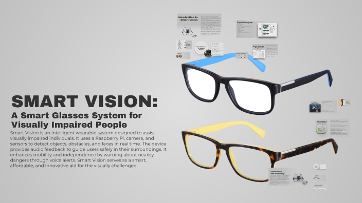 SMART VISION: A Smart Glasses System for Visually Impaired People by ...