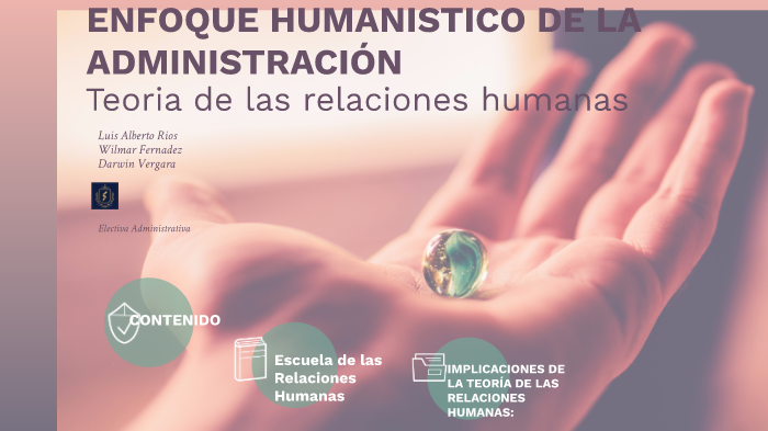 ENFOQUE HUMANISTICO DE LA ADMINISTRACIÓN by LUIS RIOS on Prezi