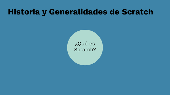 Historia y generalidades de scratch by Shaira Obando on Prezi