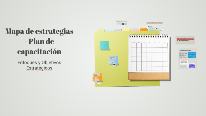 Mapa de estrategias - Plan de capacitación by Nataly Gutierrez Perez on ...