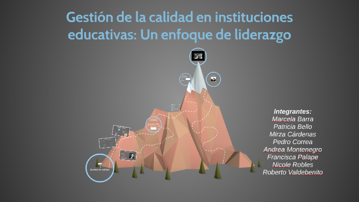 Gestión de la calidad en instituciones educativas: Un enfoqu by andrea ...