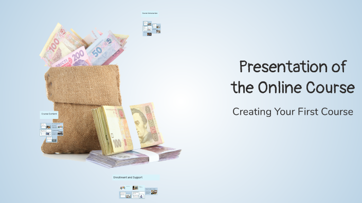 Presentation of the Online Course by Alex Ya on Prezi