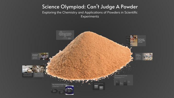 Science Olympiad: Can't Judge A Powder by Dec/ Dex/ Decky Maul on Prezi