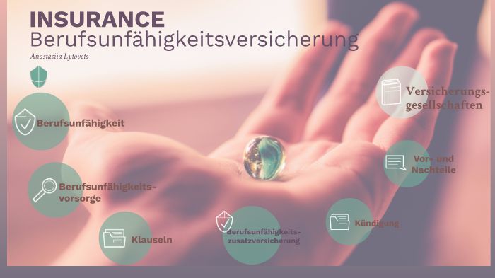Berufsunfahigkeitsversicherung By Anastasiia Lytovets
