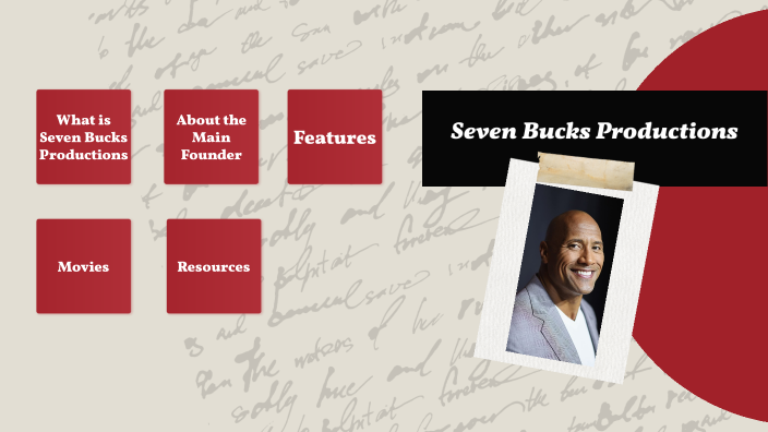 Seven Bucks Productions by jumana fouda on Prezi