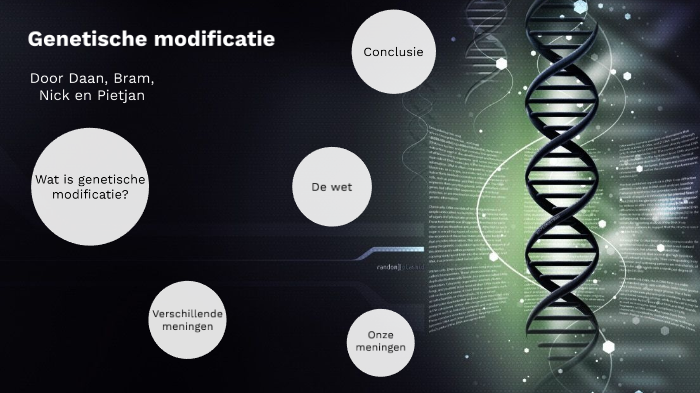 Genetische modificatie by Pietjan Ducro on Prezi