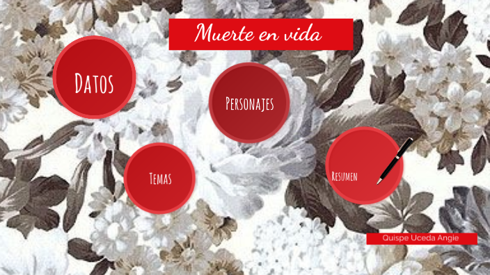 Muerte en vida by Angie Daniela Quispe on Prezi