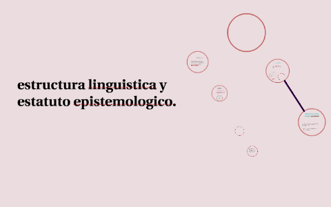 estructura linguistica y estatuto epistemologico. by Maria Gallon on Prezi