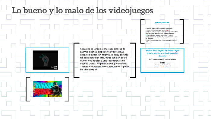 Lo bueno y lo malo de los videojuegos by Mateo Carvajal Grajales on Prezi