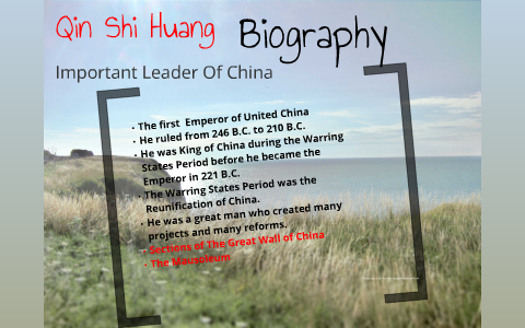 Qin Shi Huang First Emperor of China by Savannah Byrd on Prezi