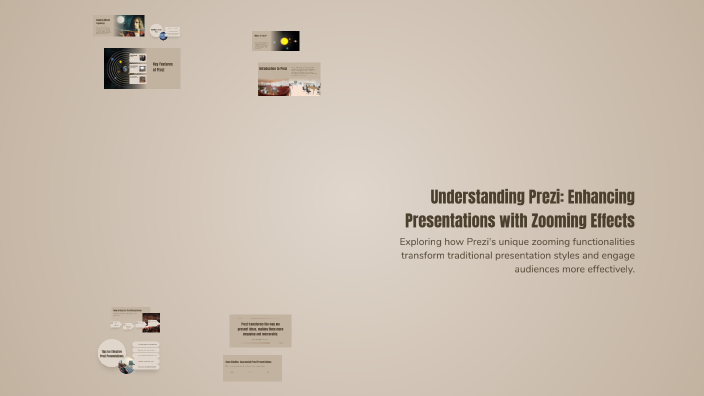 Understanding Prezi: Enhancing Presentations with Zooming Effects by ...